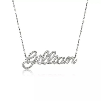 Customized Stone Name Necklace