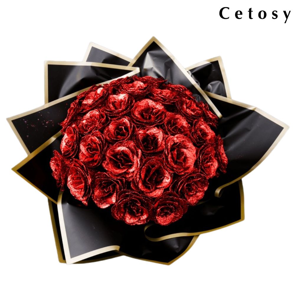 Cetosy™ DIY Glitter Rose Bouquet