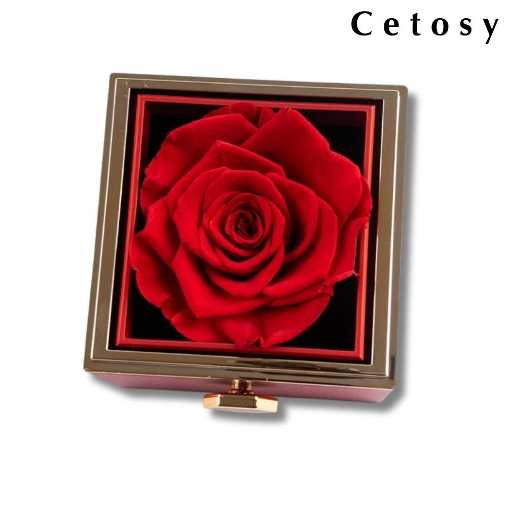 Cetosy™ Eternal Rose With Necklace Gift Box