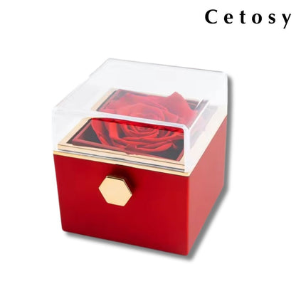 Cetosy™ Eternal Rose With Necklace Gift Box