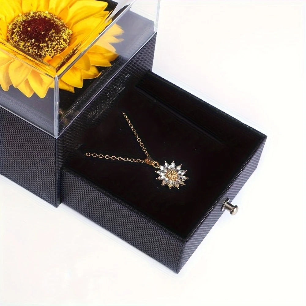 Cetosy™ Sunflower Necklace Gift Set