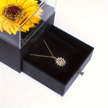 Cetosy™ Sunflower Necklace Gift Set
